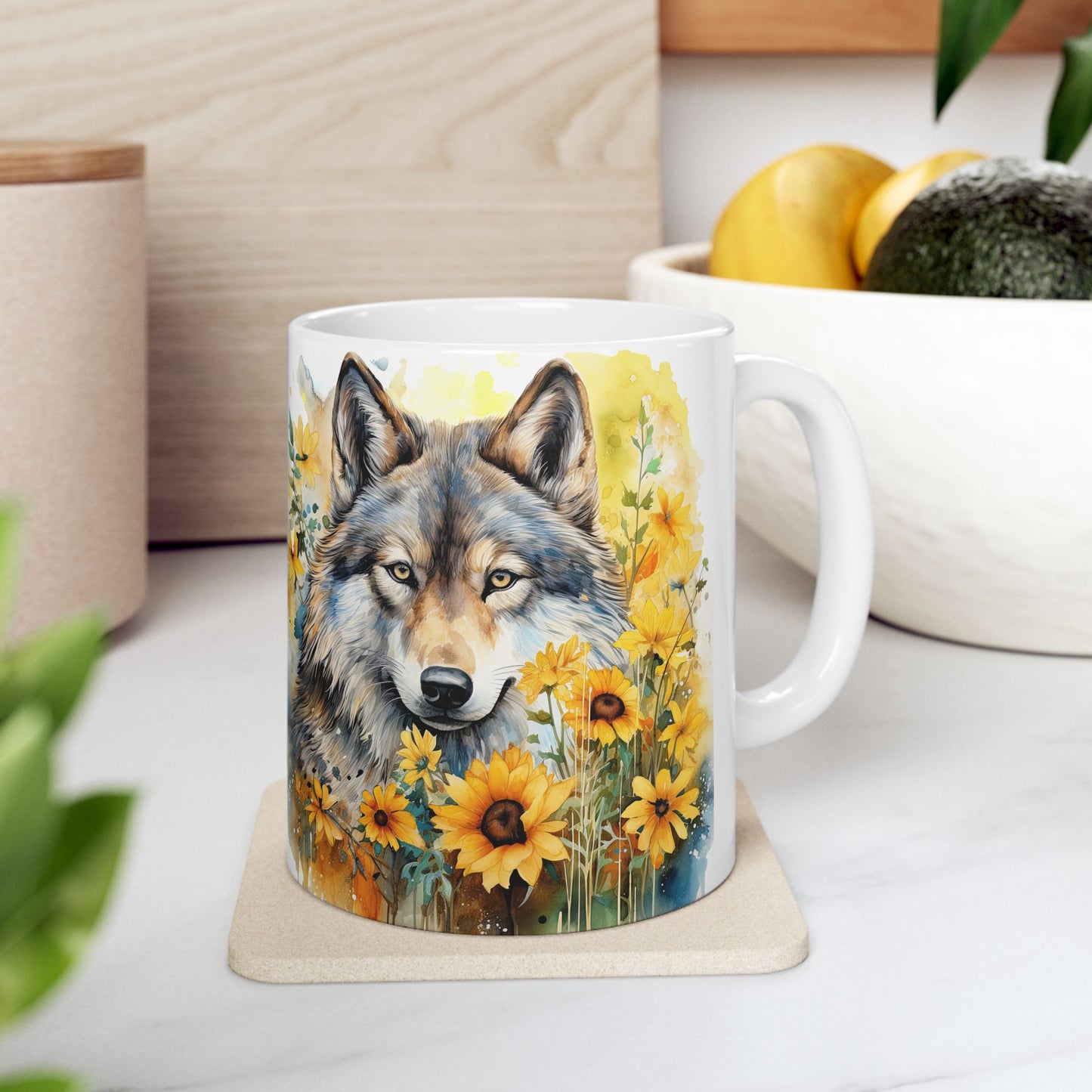 Ceramic Mug, (11oz, )