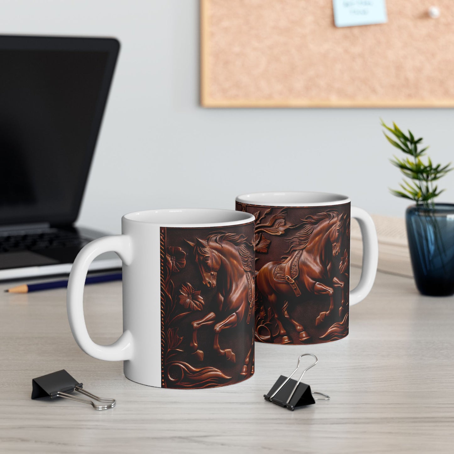 Ceramic Mug, (11oz )