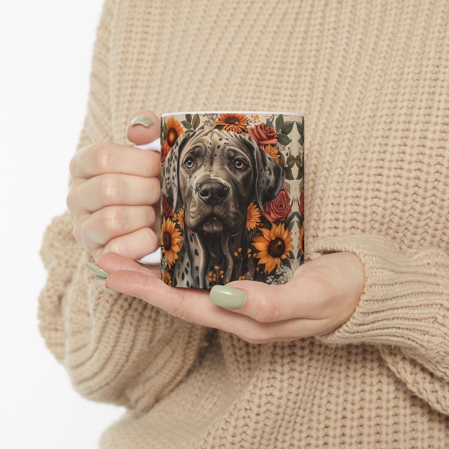 Ceramic Mug, (11oz,)