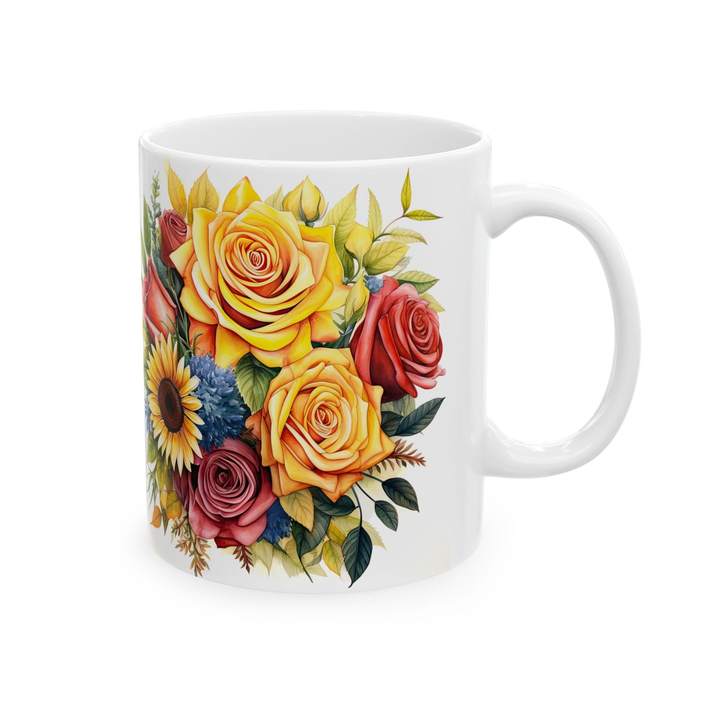 Ceramic Mug, (11oz, )