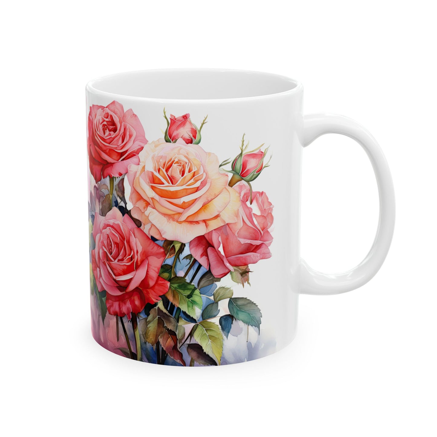 Ceramic Mug, (11oz,