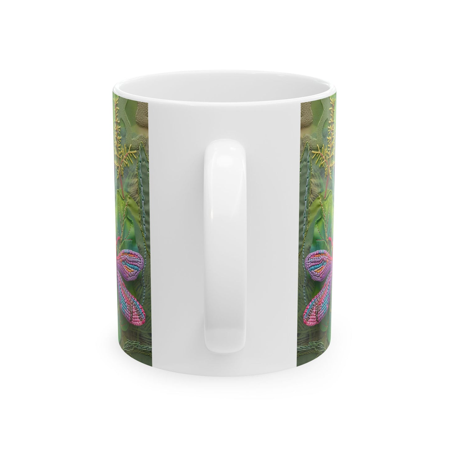 JAFFIRMATIONS, Custom ceramic11oz designer coffee and tea cups