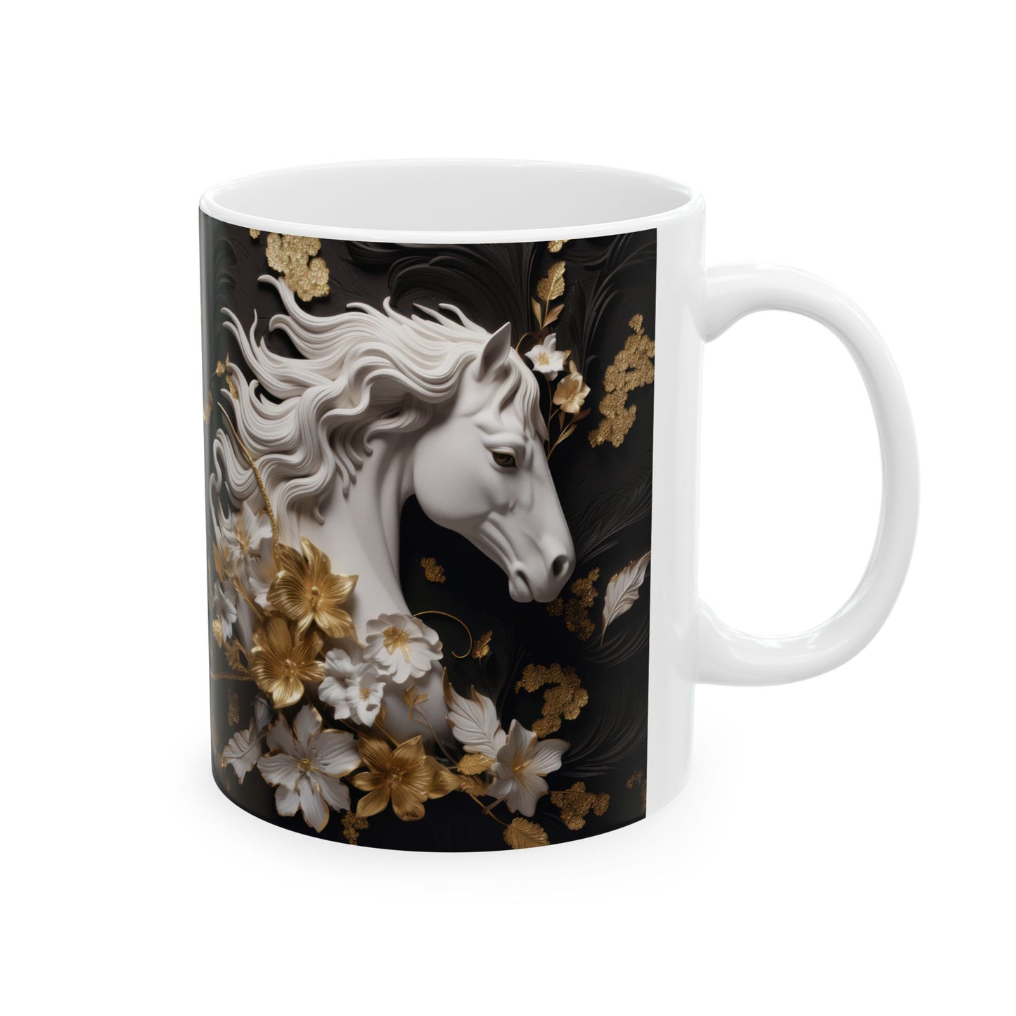 Ceramic Mug, (11oz, )