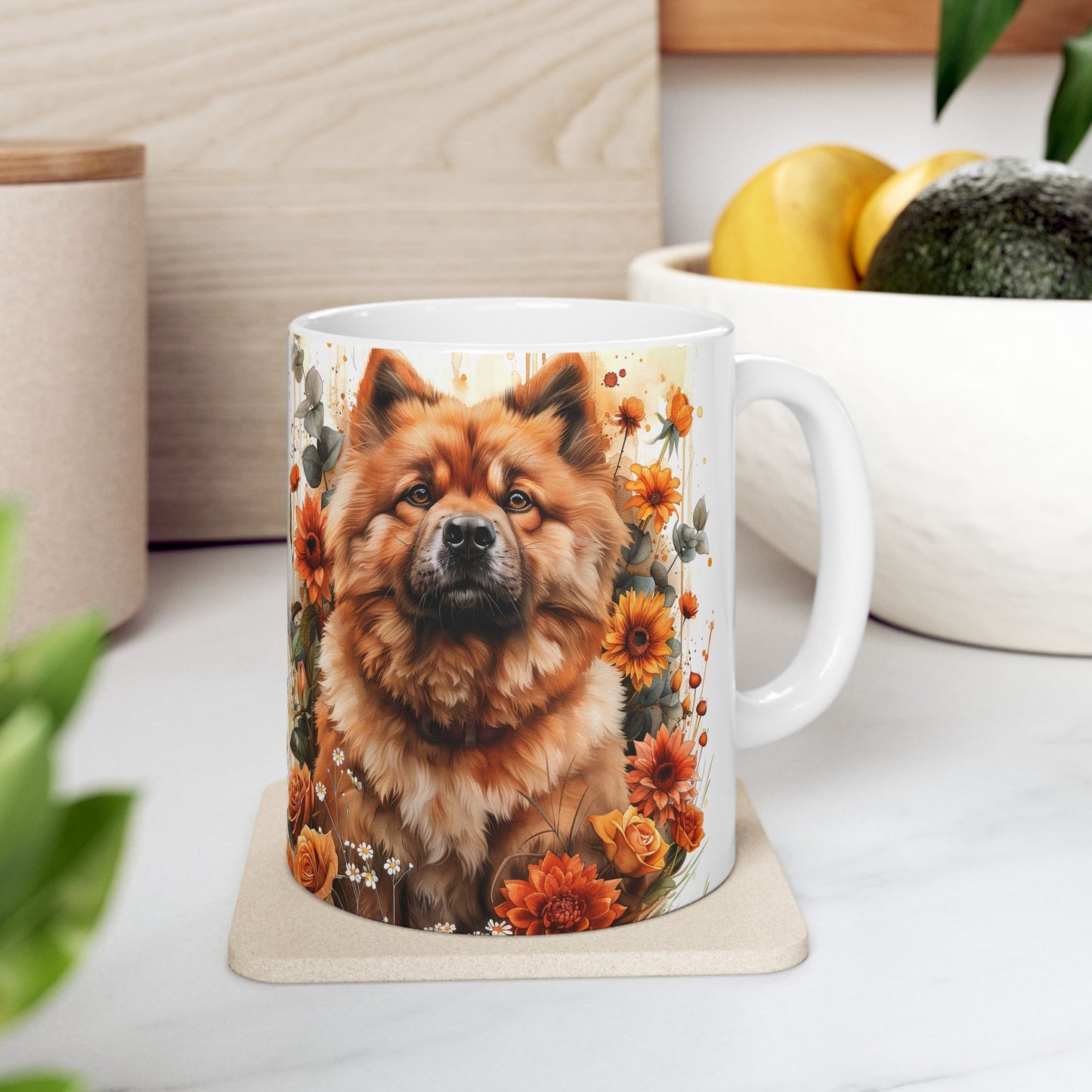 Ceramic Mug, (11oz,)