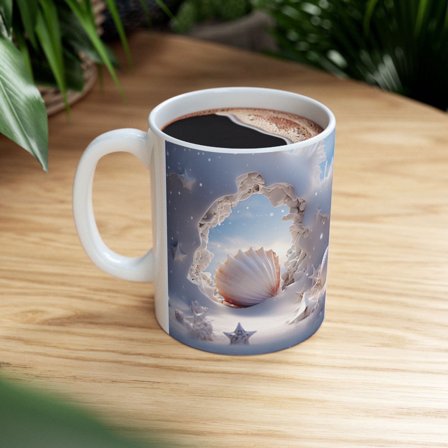 Ceramic Mug, (11oz,)