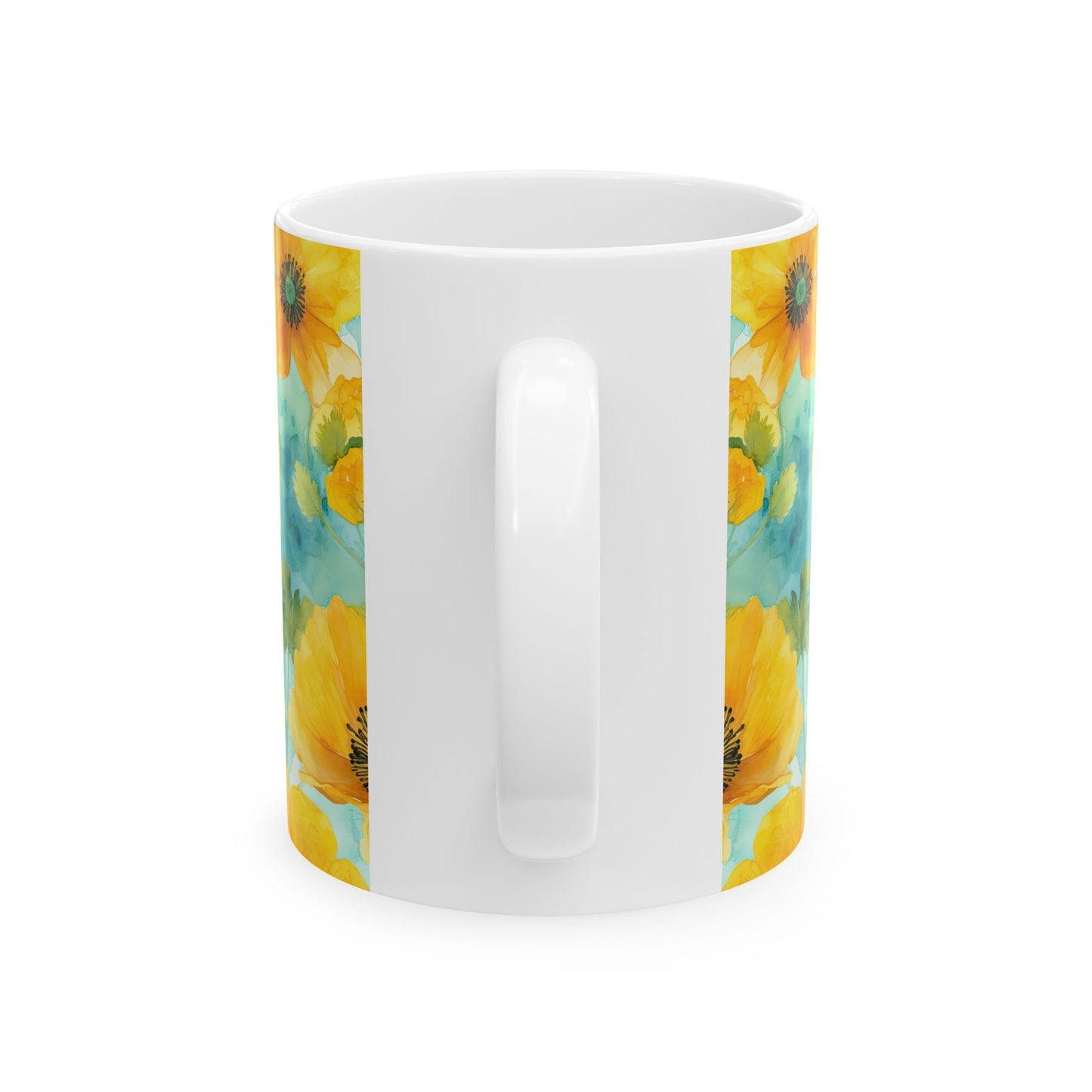 JAFFIRMATIONS, Custom ceramic11oz designer coffee and tea cups