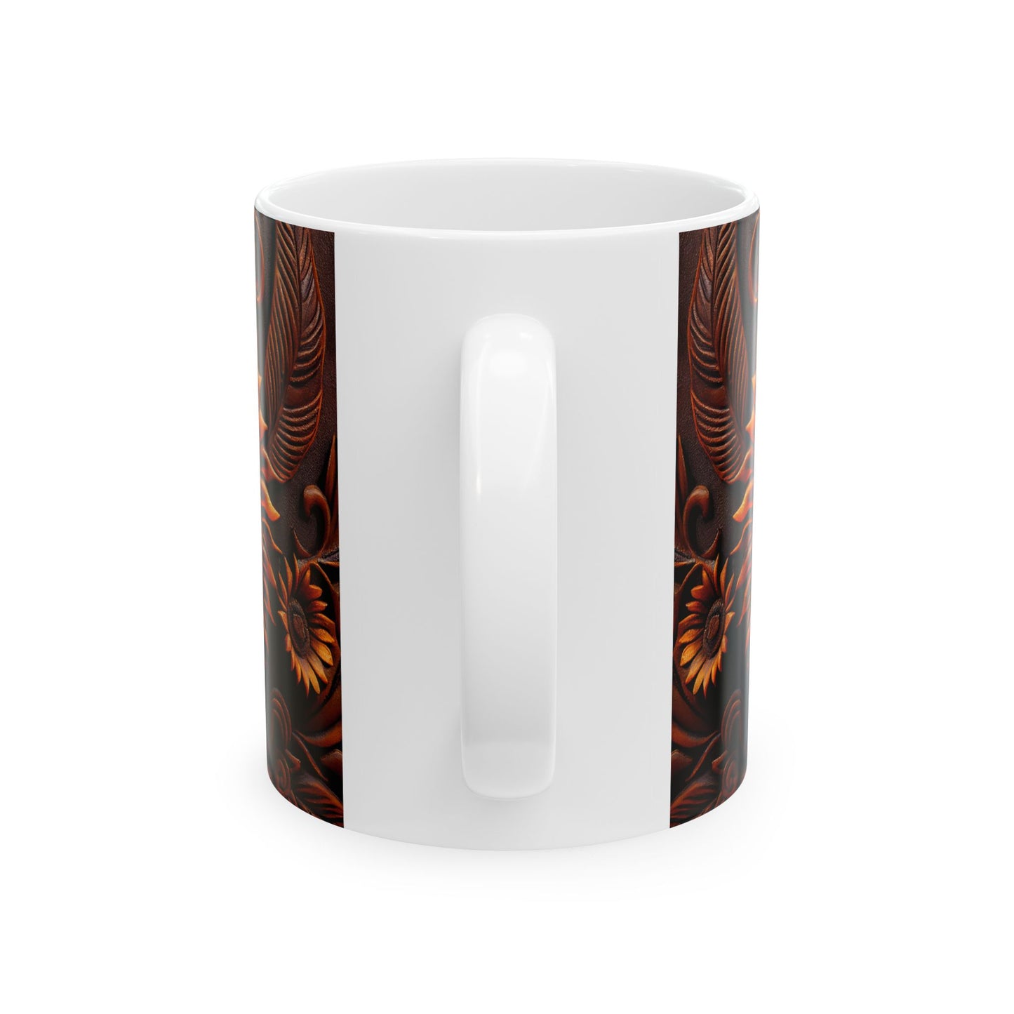 JAFFIRMATIONS, Custom ceramic11oz designer coffee and tea cups