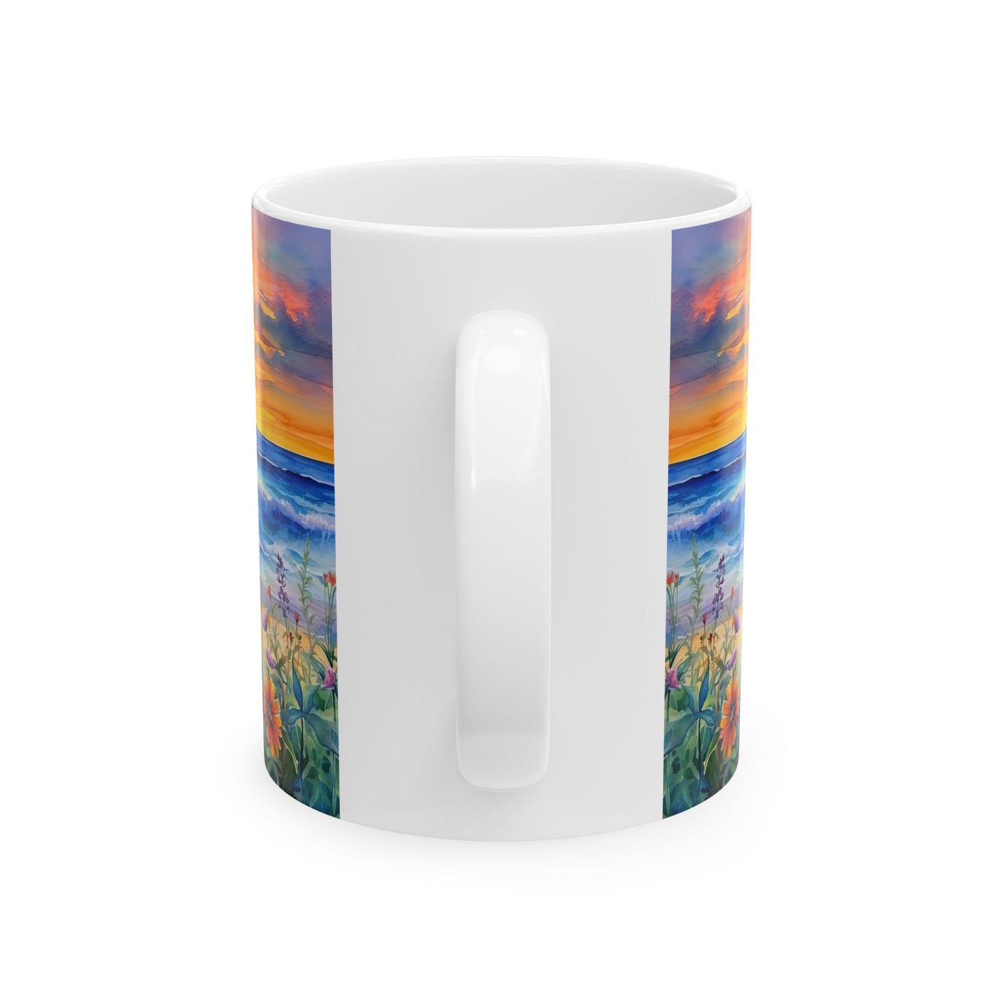 Ceramic Mug, (11oz,)