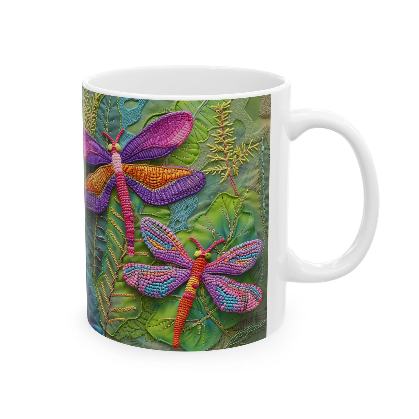 JAFFIRMATIONS, Custom ceramic11oz designer coffee and tea cups