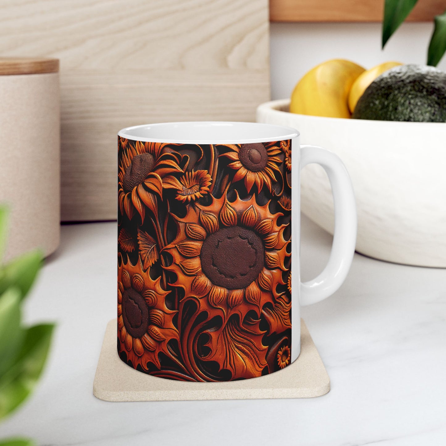 JAFFIRMATIONS, Custom ceramic11oz designer coffee and tea cups