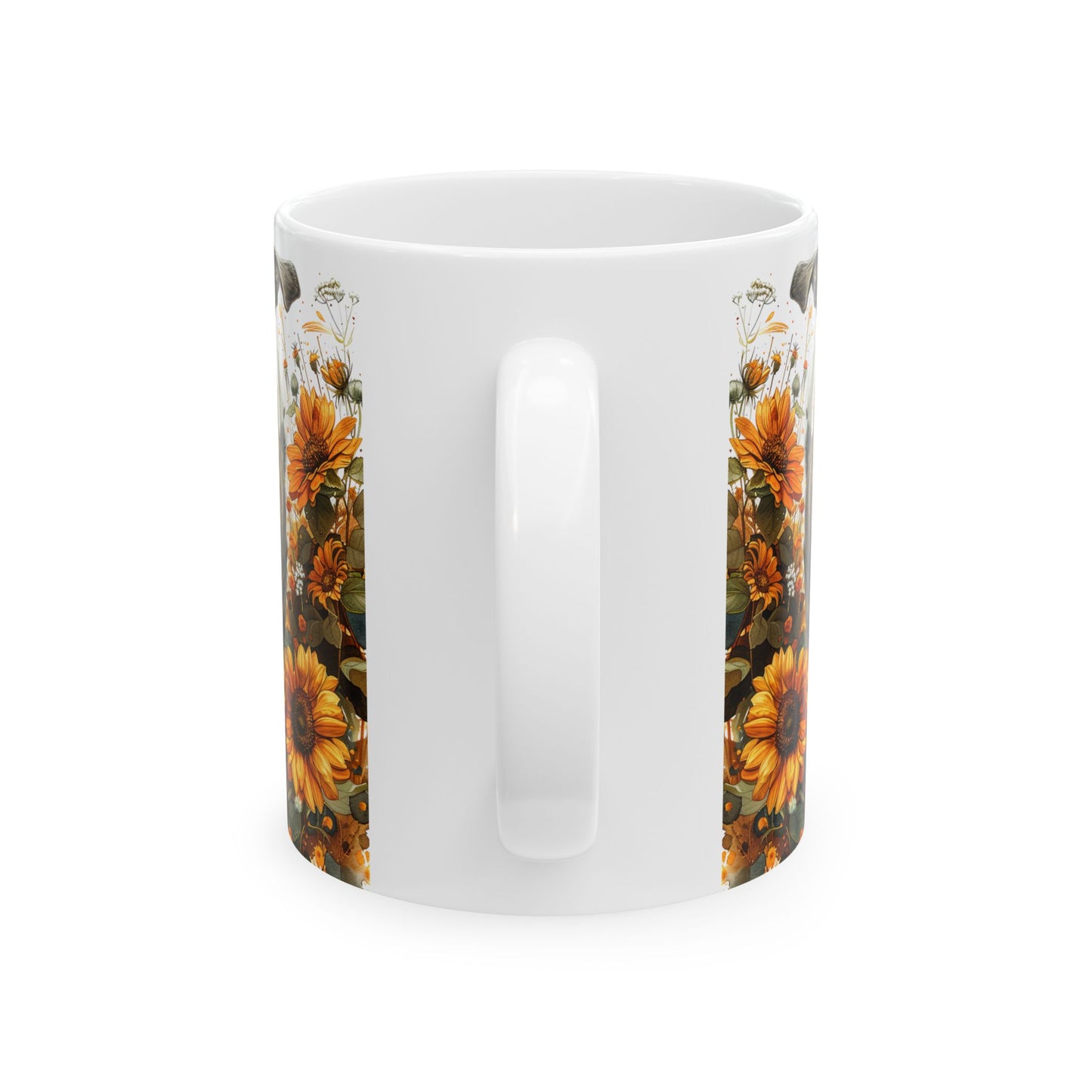 Ceramic Mug, (11oz, )