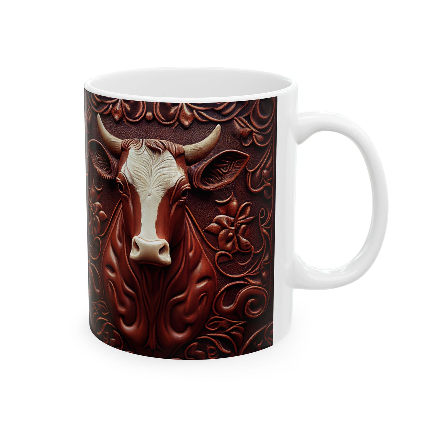 Ceramic Mug, (11oz,)