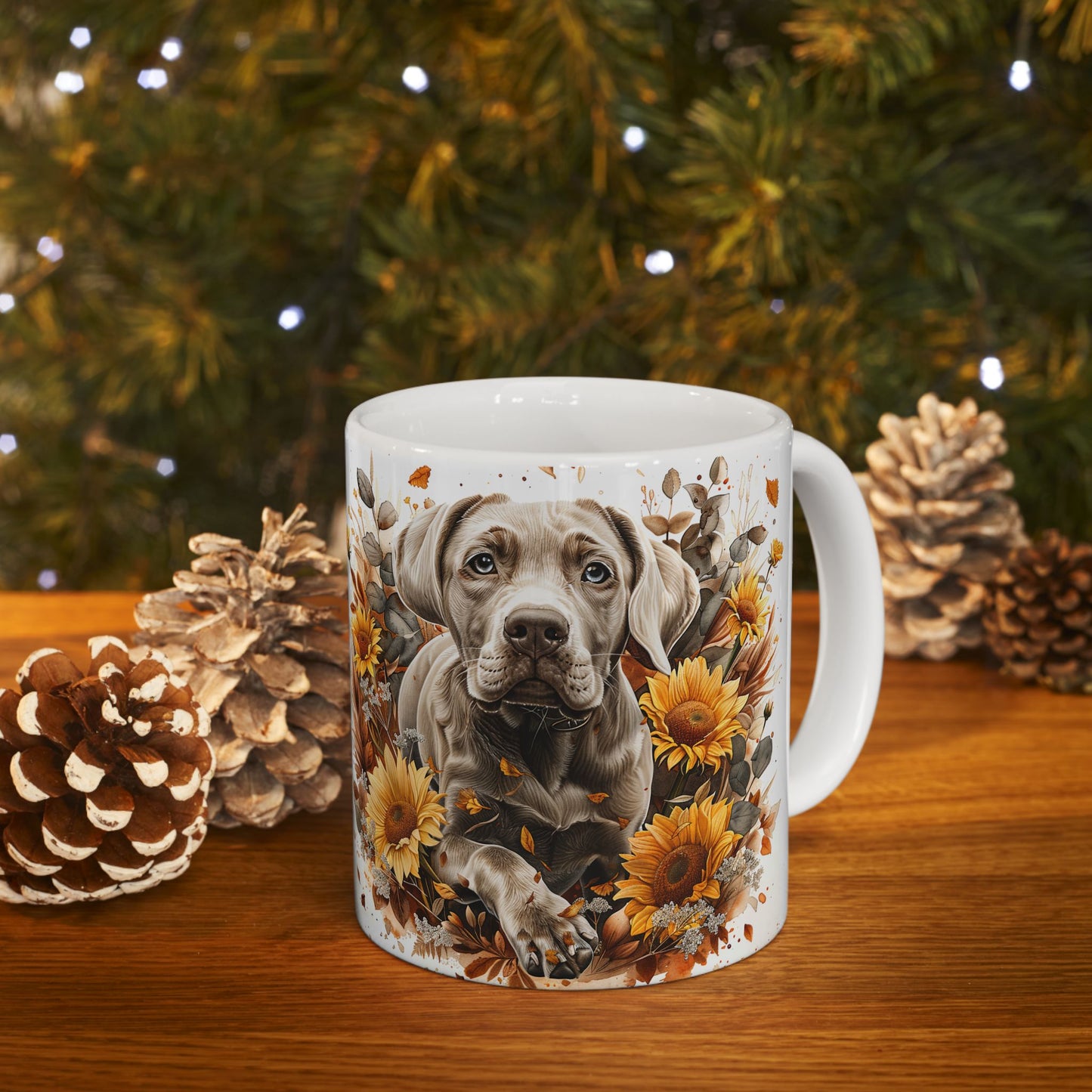 Ceramic Mug, (11oz,)