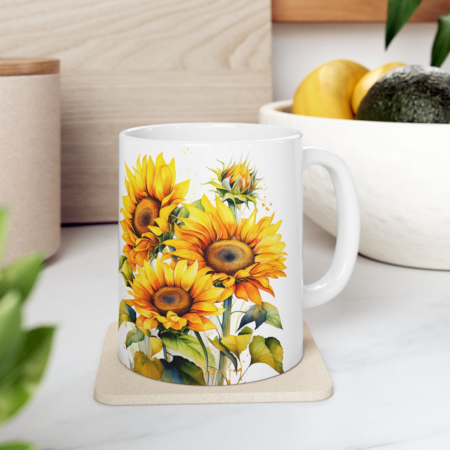 Ceramic Mug, (11oz, )