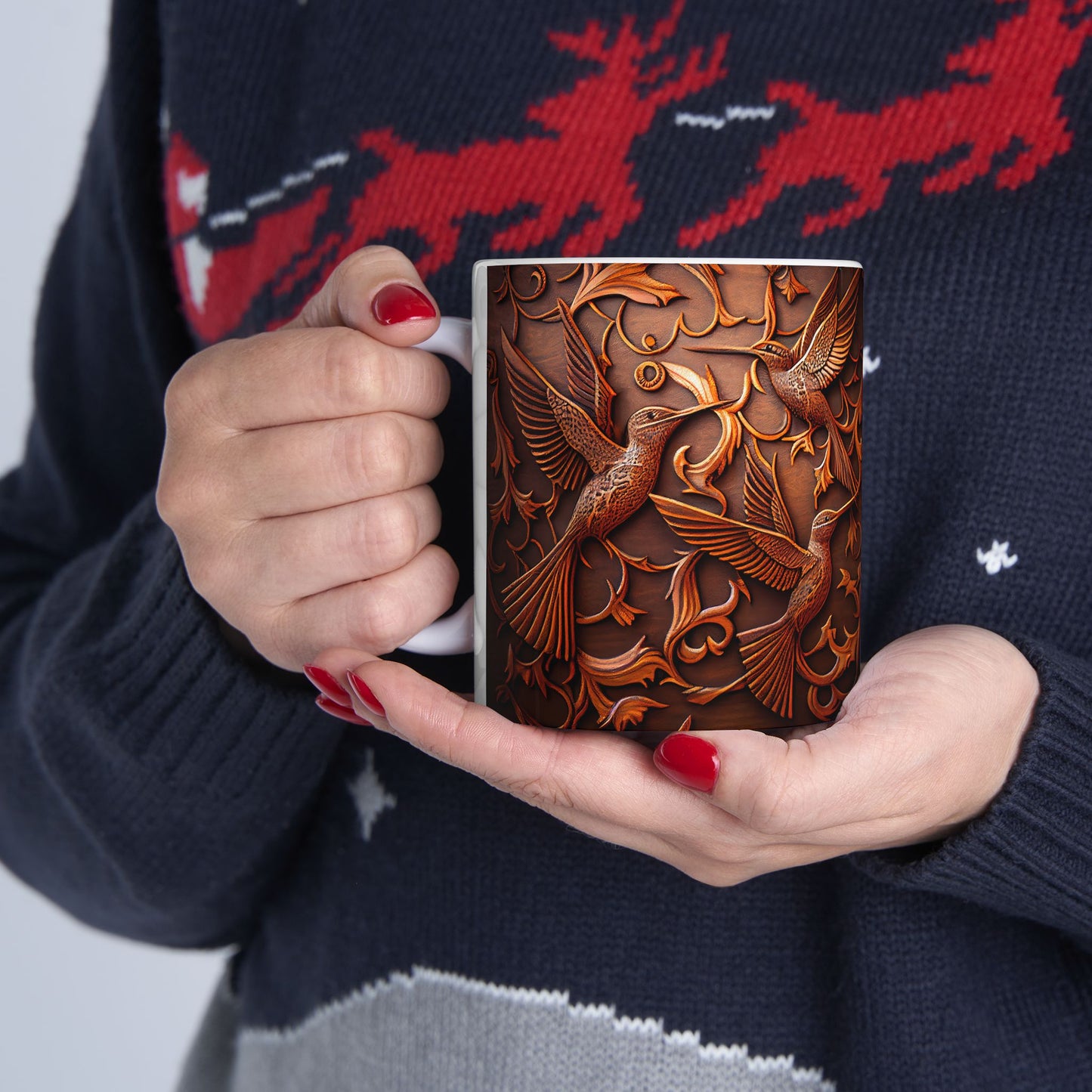 Ceramic Mug, (11oz,)