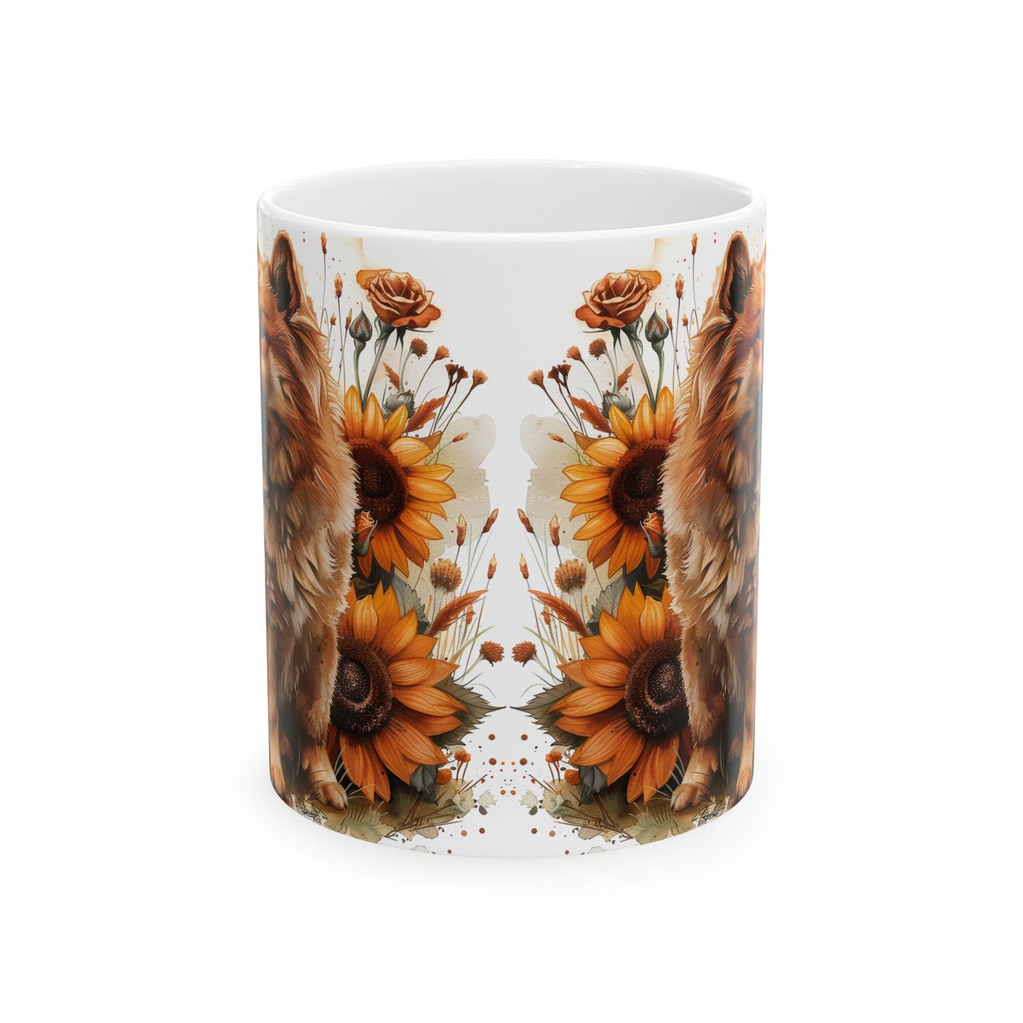 Ceramic Mug, (11oz,)