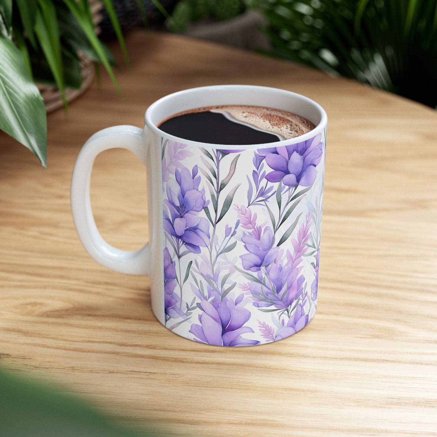 JAFFIRMATIONS, Custom ceramic11oz designer coffee and tea cups