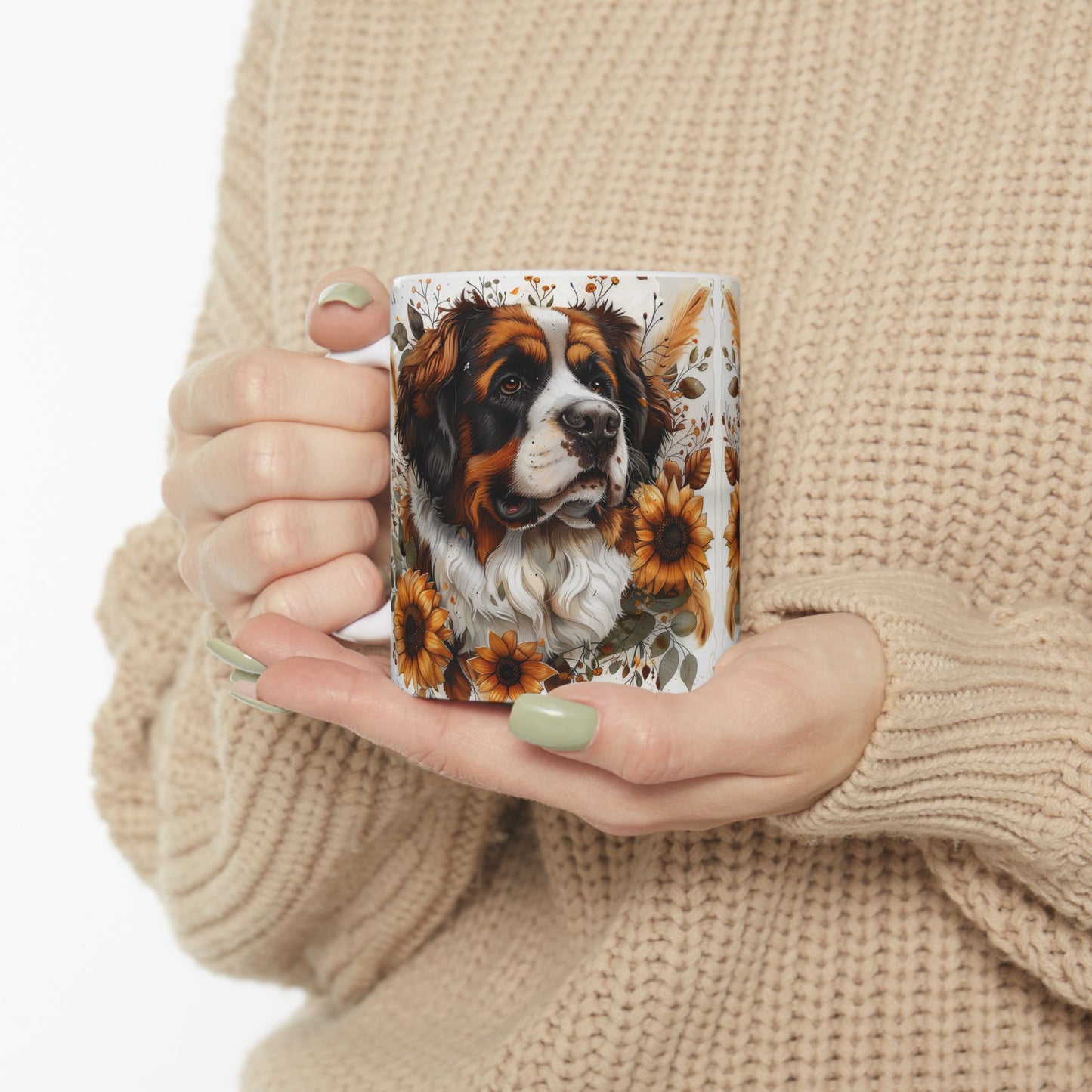 Ceramic Mug, (11oz,)