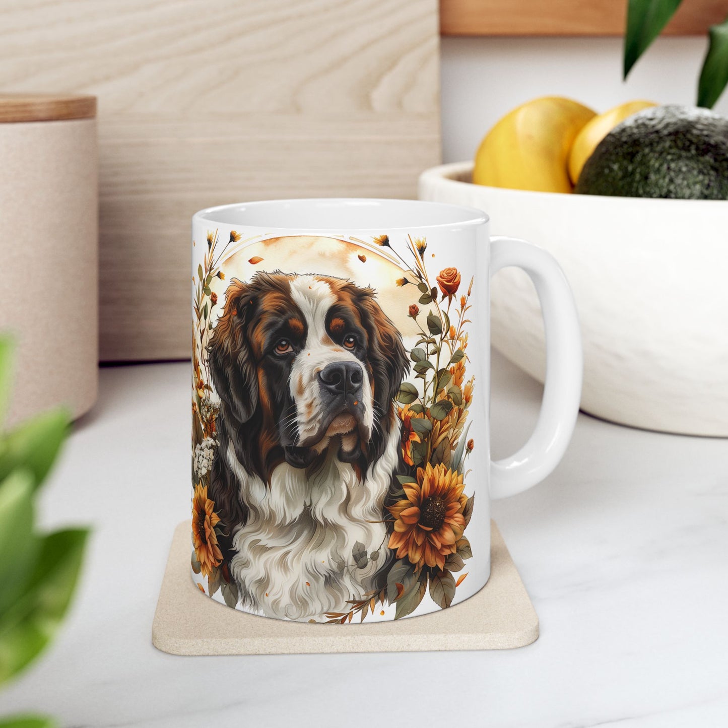 Ceramic Mug, (11oz,)