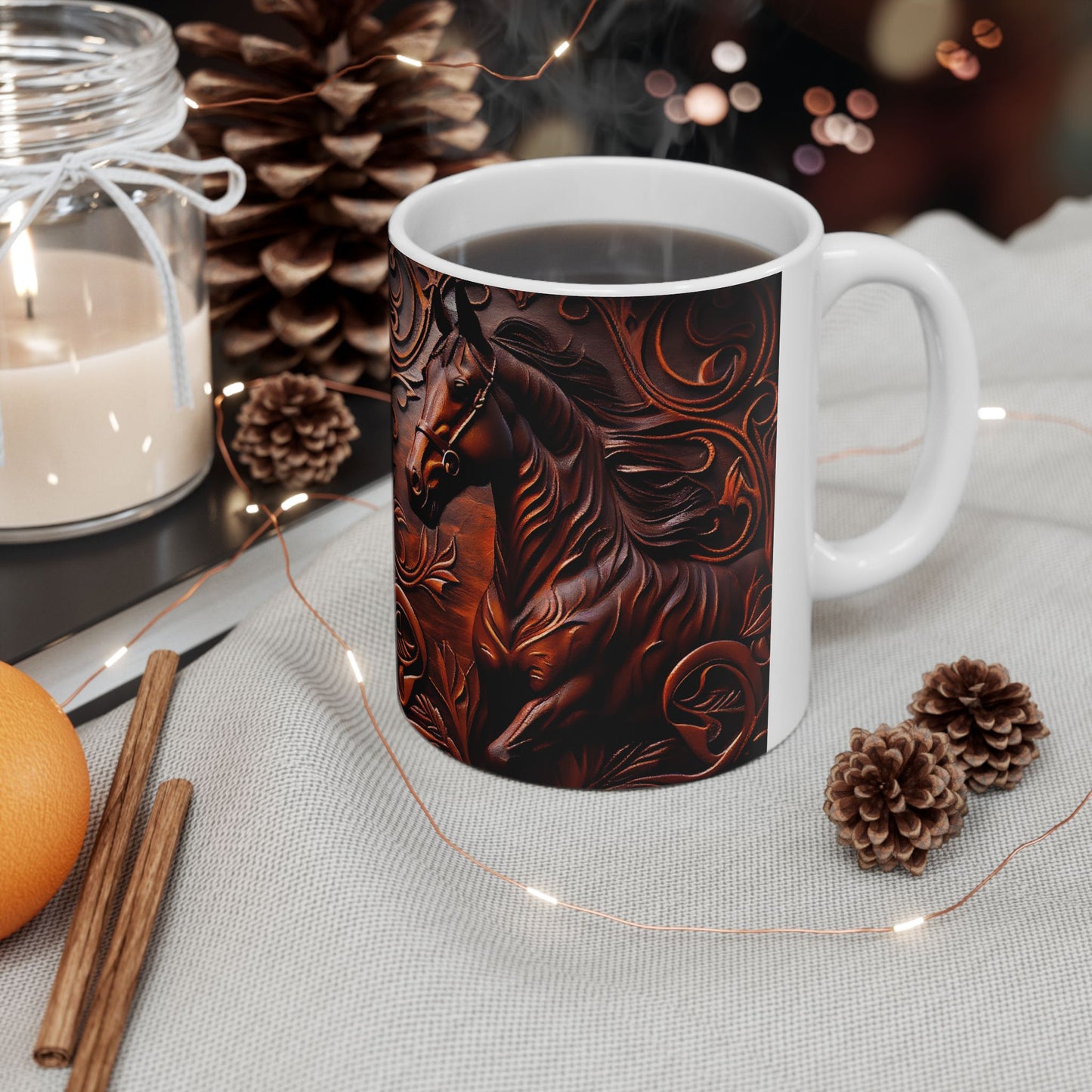 Ceramic Mug, (11oz,)