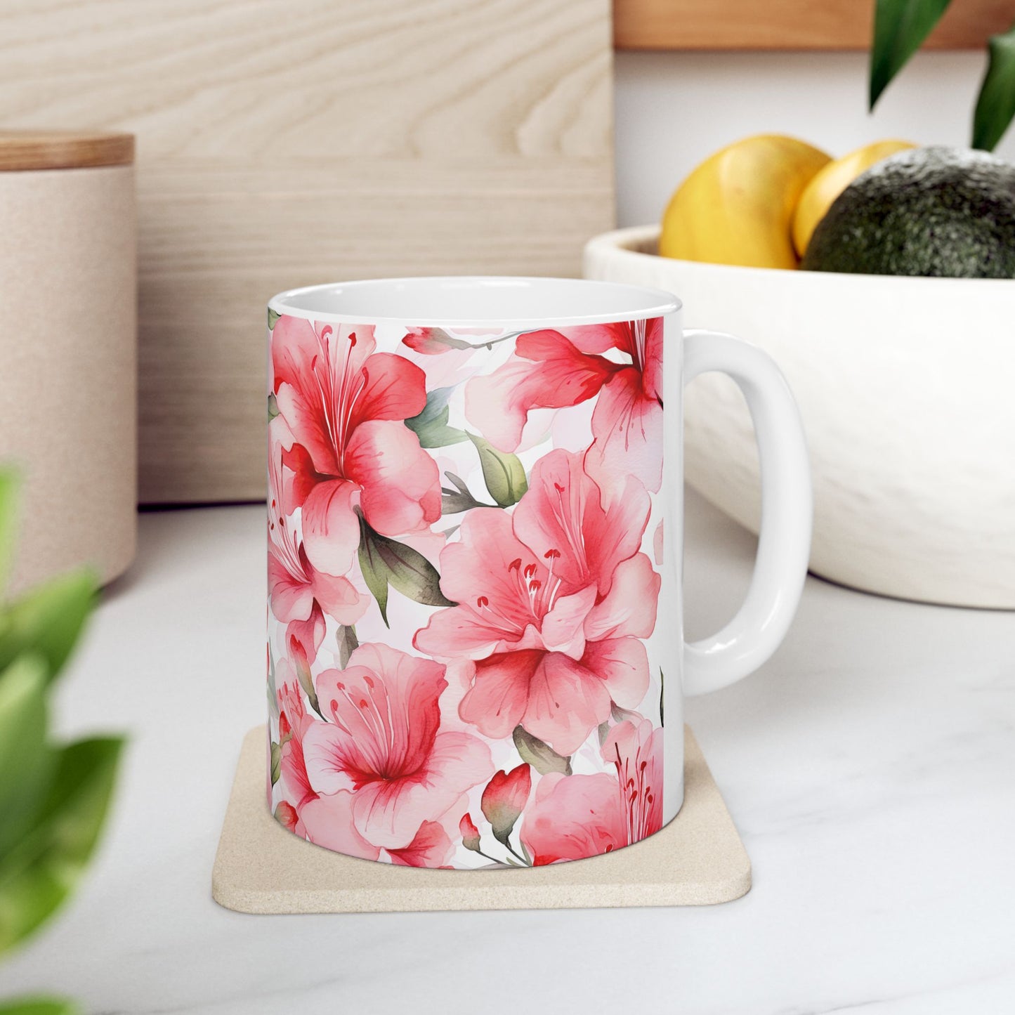 JAFFIRMATIONS, Custom ceramic11oz designer coffee and tea cups