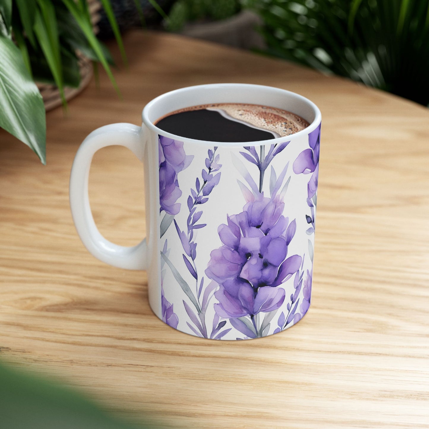 JAFFIRMATIONS, Custom ceramic11oz designer coffee and tea cups