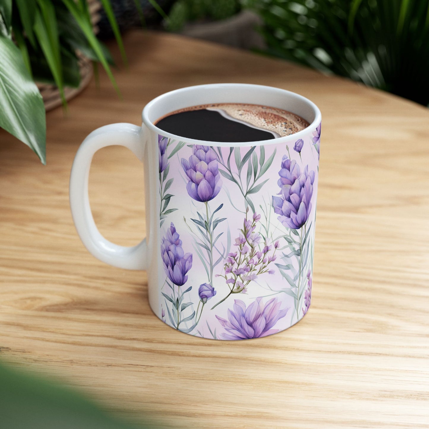 JAFFIRMATIONS, Custom ceramic11oz designer coffee and tea cups