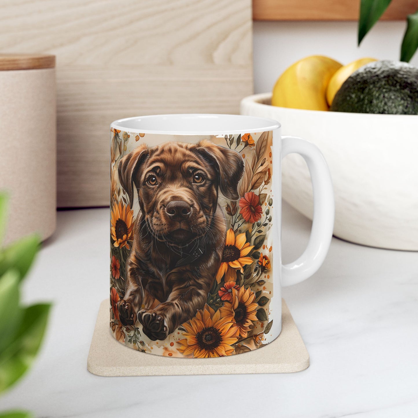 Ceramic Mug, (11oz,)