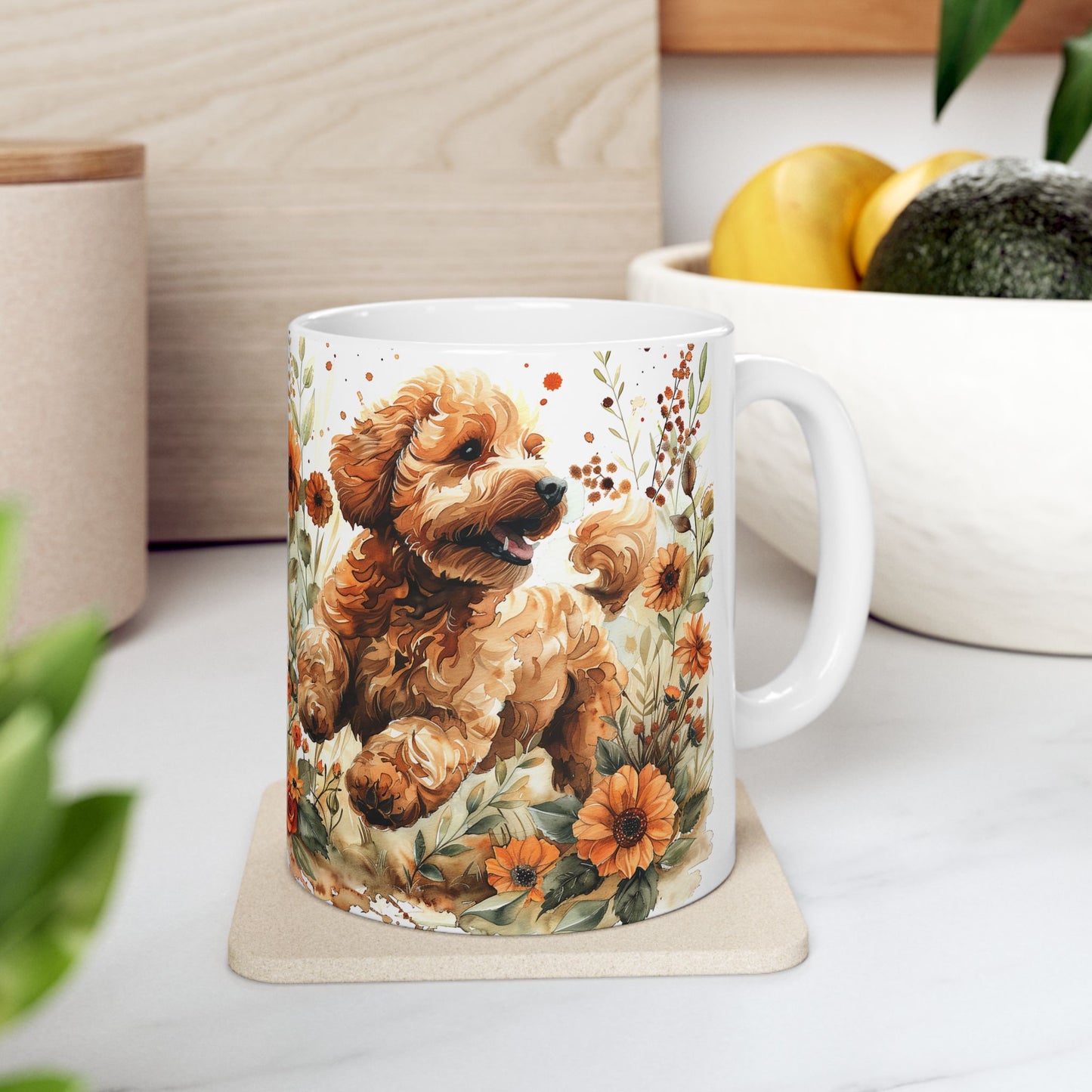 Ceramic Mug, (11oz,)