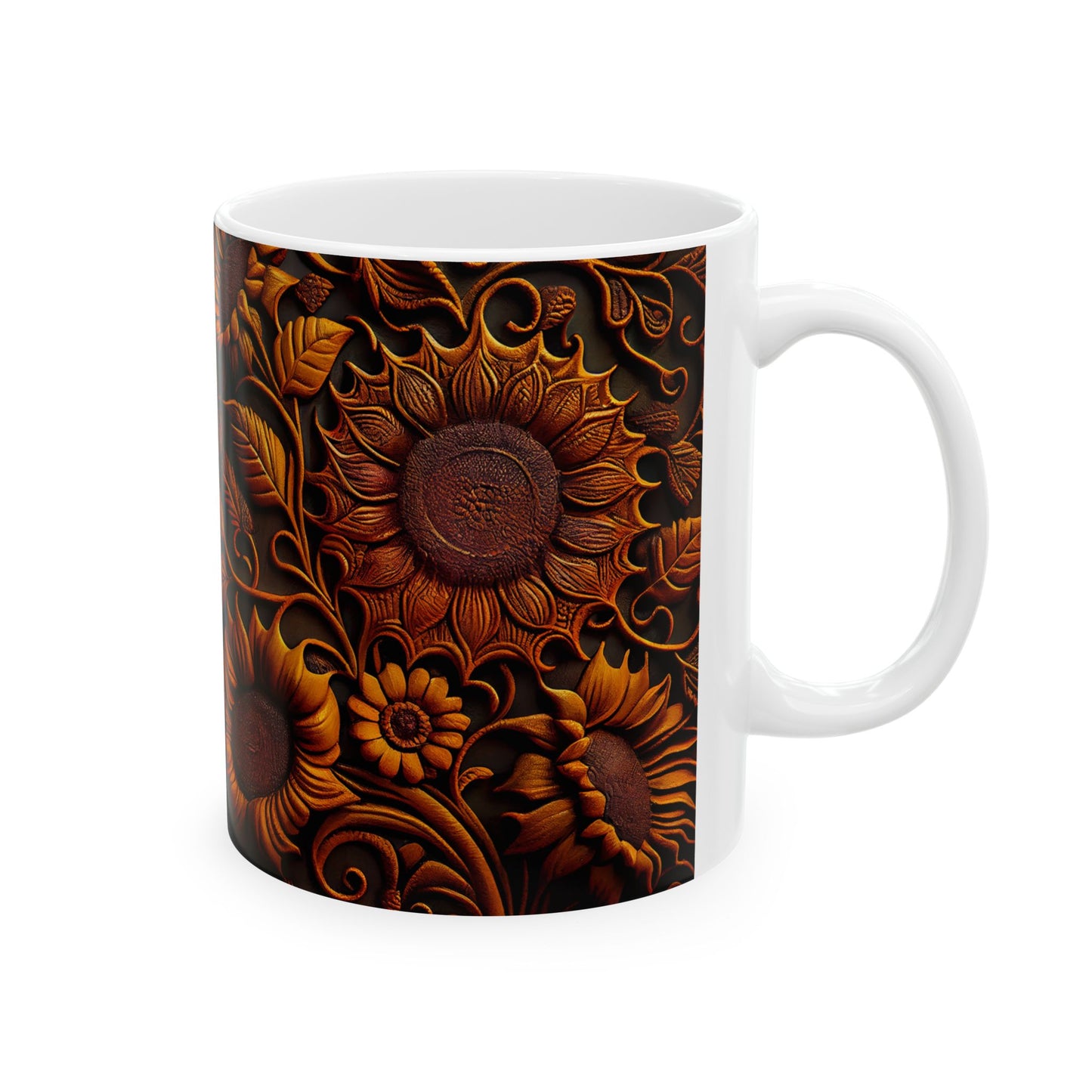 JAFFIRMATIONS, Custom ceramic11oz designer coffee and tea cups