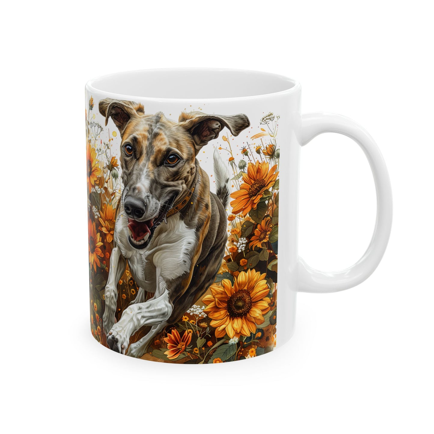 Ceramic Mug, (11oz, )