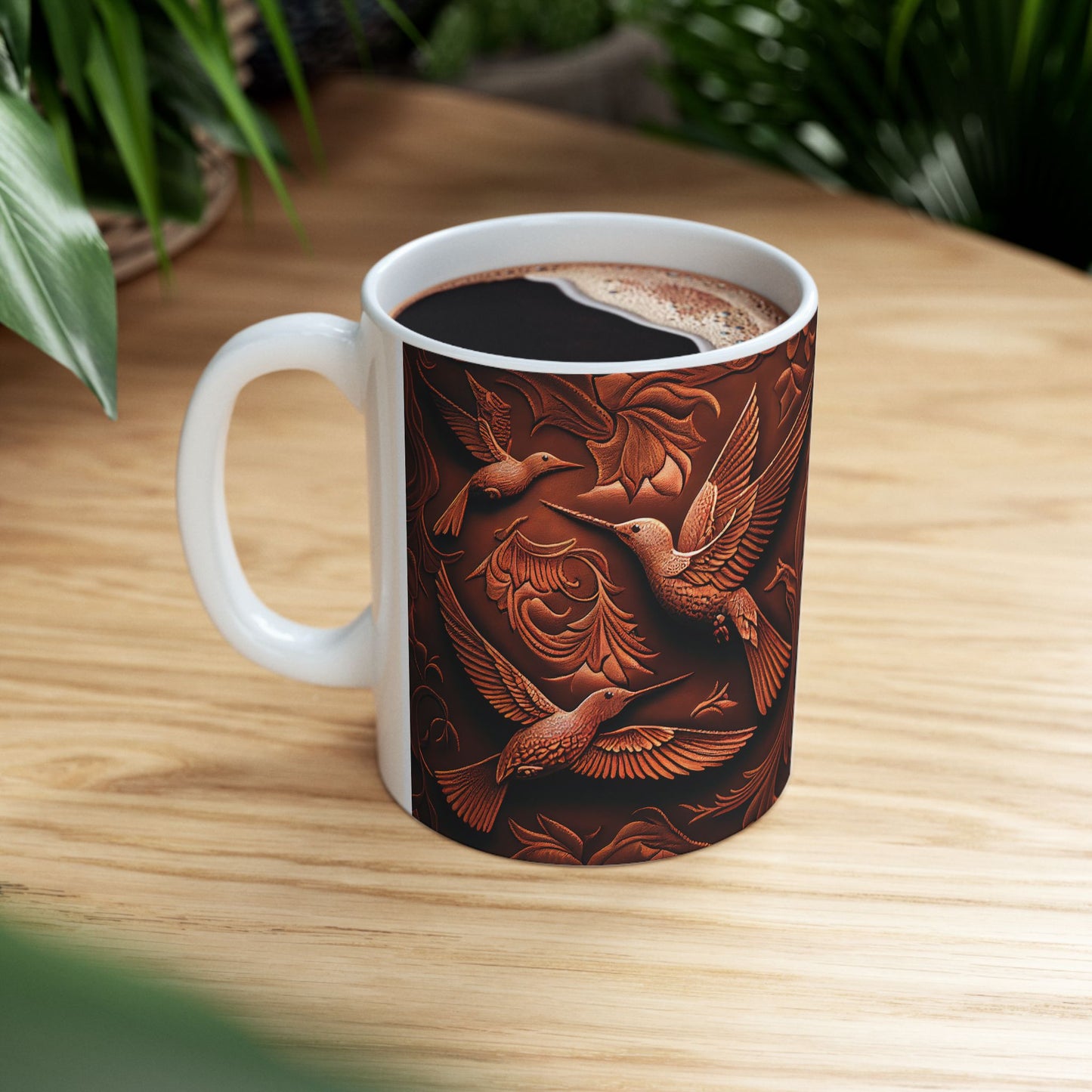 JAFFIRMATIONS, Custom ceramic11oz designer coffee and tea cups