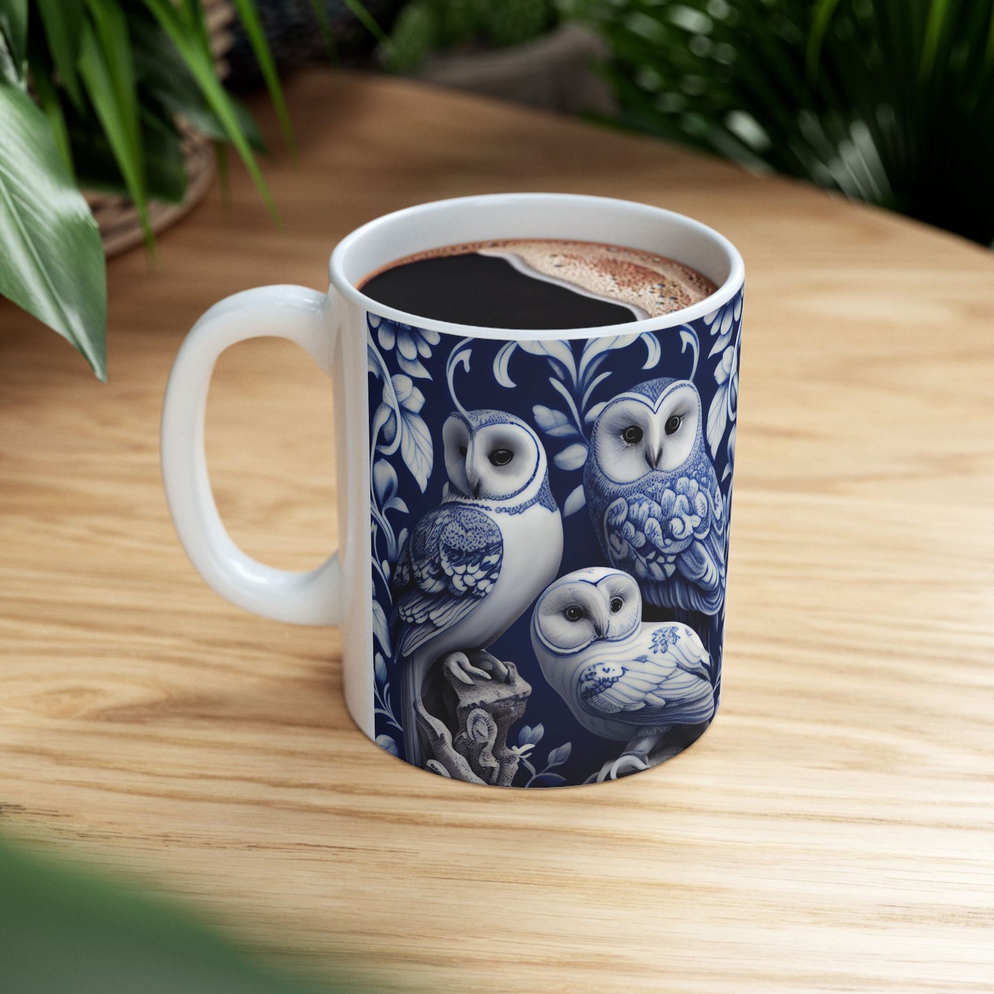 JAFFIRMATIONS, Custom ceramic11oz designer coffee and tea cups