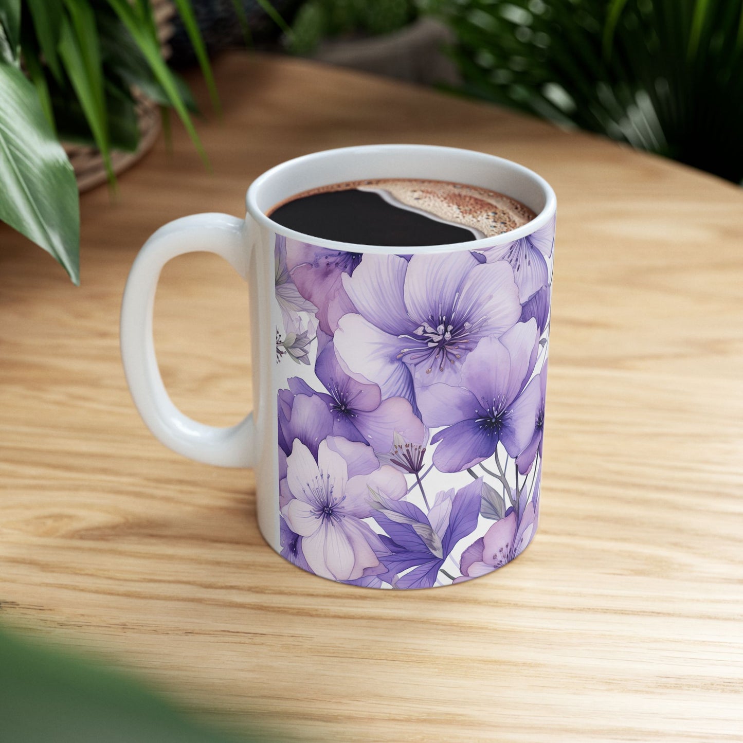 JAFFIRMATIONS, Custom ceramic11oz designer coffee and tea cups